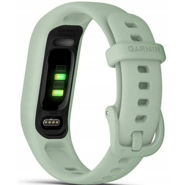 Garmin vivosmart 5 z czujnikiem tętna HRM Elevate Ox - rozmiar normalny (czarny / miętowy pasek)