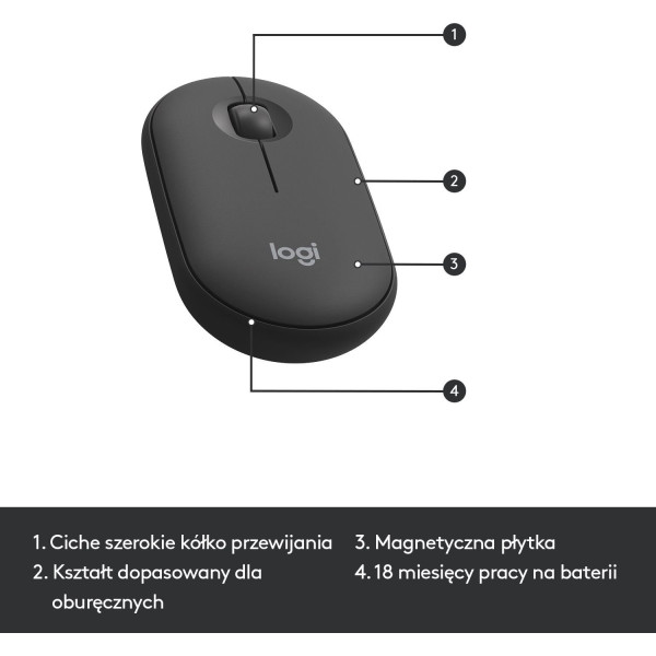 Logitech MK470 Grafitowa
