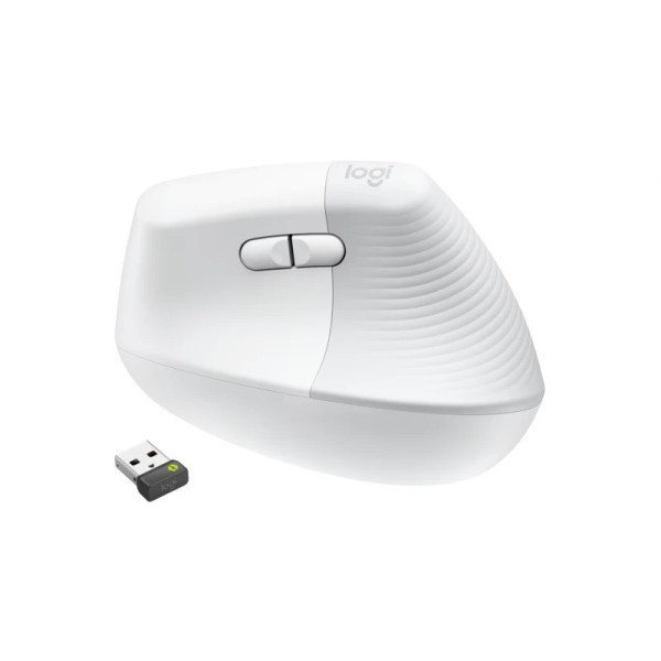 Mysz bezprzewodowa Logitech Lift for Business ergonomiczna biała 910-006496