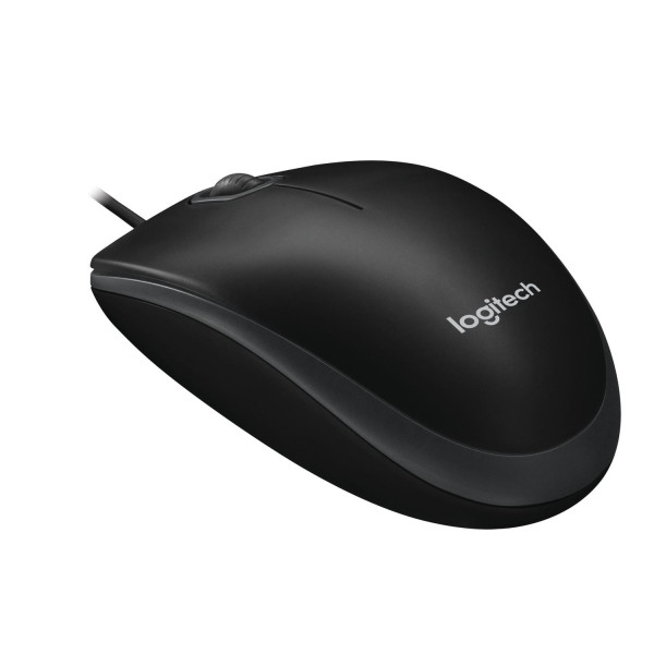 Mysz Logitech B100 910-003357 (optyczna; 800 DPI; kolor czarny)