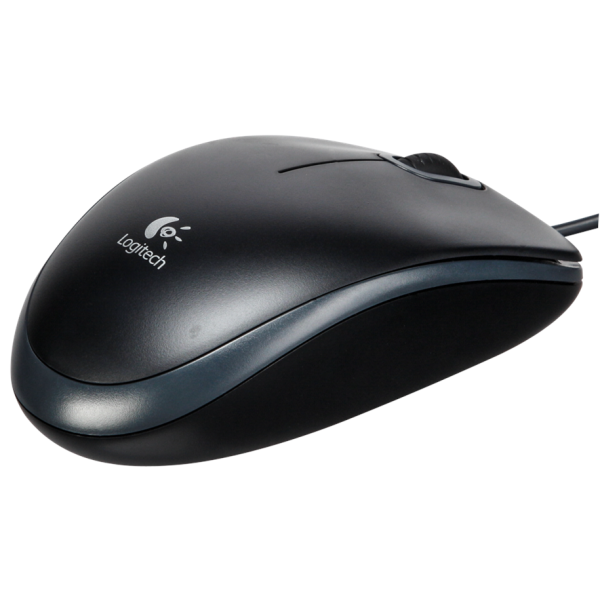 Mysz Logitech B100 910-003357 (optyczna; 800 DPI; kolor czarny)