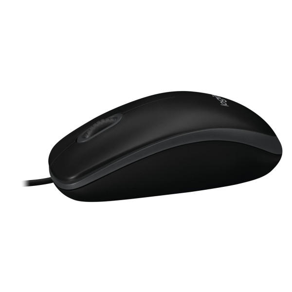 Mysz Logitech B100 910-003357 (optyczna; 800 DPI; kolor czarny)