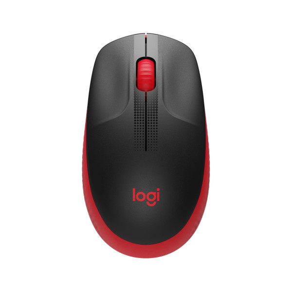 Mysz bezprzewodowa Logitech M190 FULL-SIZE WIRELESS czerwona 910-005908