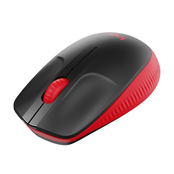 Mysz bezprzewodowa Logitech M190 FULL-SIZE WIRELESS czerwona 910-005908