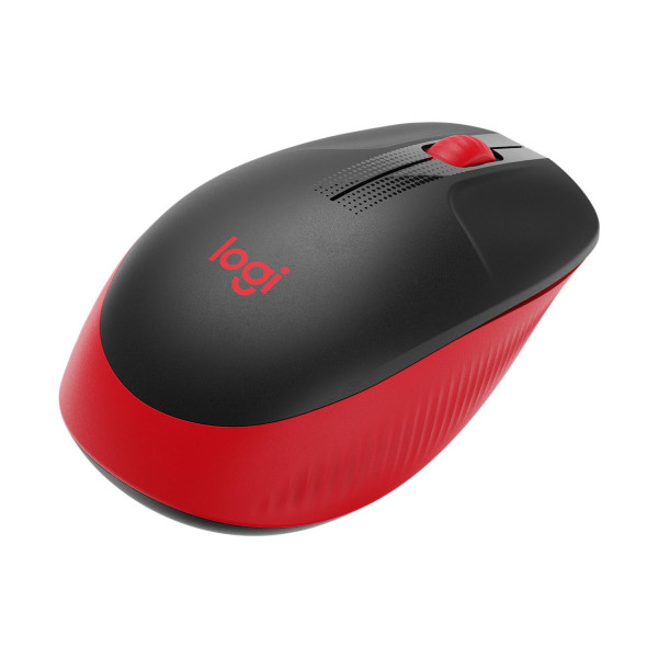 Mysz bezprzewodowa Logitech M190 FULL-SIZE WIRELESS czerwona 910-005908