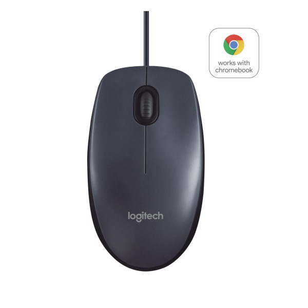 Mysz Logitech B100 910-003357 (optyczna; 800 DPI; kolor czarny)