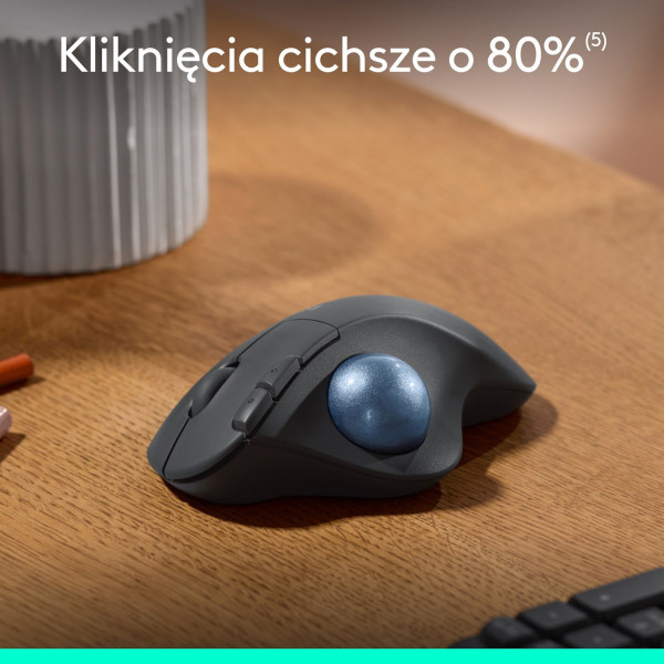 Logitech M575S Grafitowy