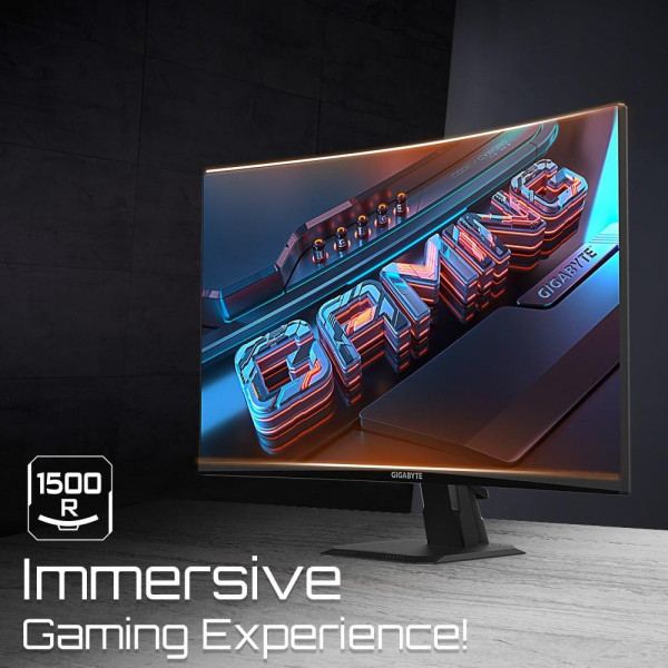 Monitor GIGABYTE GS27FC monitor komputerowy 68 6 cm (27 ) 1920 x 1080 px Full HD LCD Czarny