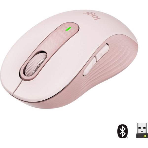 Mysz bezprzewodowa Logitech Signature M650 różowa 910-006254