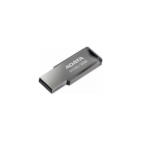 Pendrive ADATA UV250 AUV250-32G-RBK (32GB; USB 2.0; kolor srebrny)