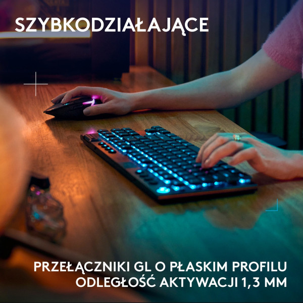 Logitech G915 X TKL Tactile Czarna