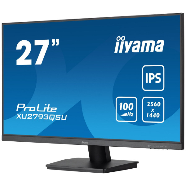 Monitor iiyama ProLite XU2793QSU-B7 - 27'' | IPS | QHD | 1ms | 100Hz