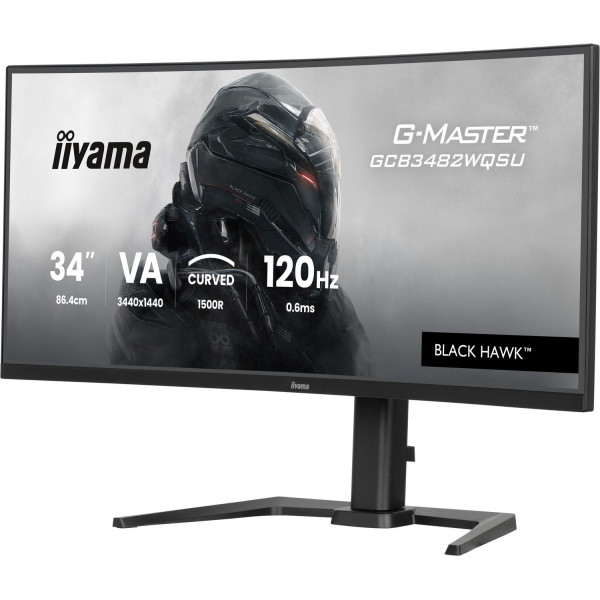 iiyama G-Master GCB3482WQSU-B1 Black Hawk - 34'' | VA | UWQHD | 0.6ms | 120Hz
