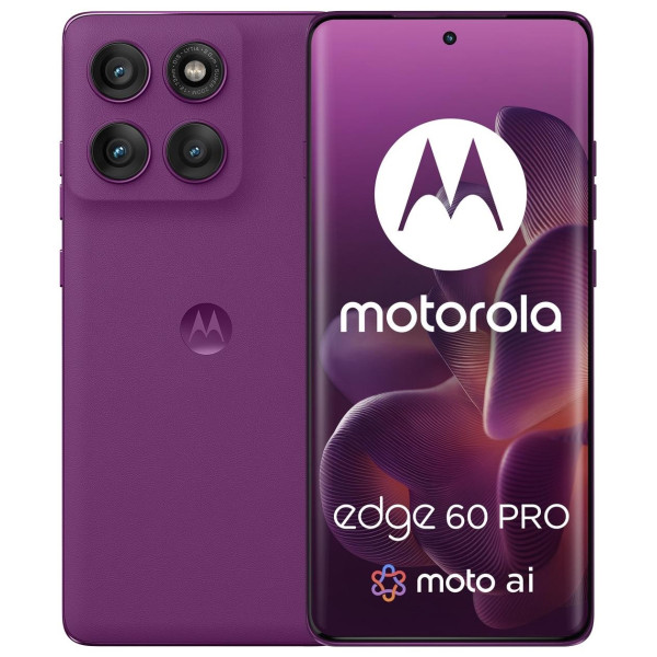 Smartfon Motorola edge 60 Pro PB7X0011PL Dimensity 8350 6,7" 120Hz 12GB 512GB 5G And15 purpurowy