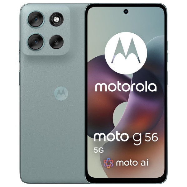 Smartfon Motorola moto g56 5G PB7Y0026PL Dimensity 7060 6,72'' 120Hz 8GB 256GB 5G DS And15 szaroniebieski