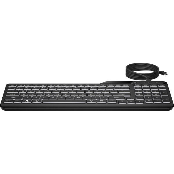 Klawiatura przewodowa HP 405 Backlit Wired Keyboard 7N7C1AA