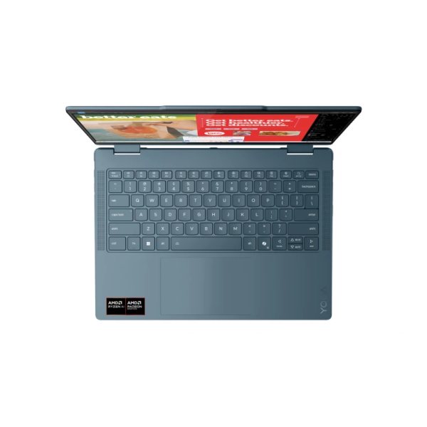 Laptop 2w1 Lenovo Yoga 7 14AKP10 83JR004FPB Ryzen AI 5 340 14" WUXGA OLED 16GB 512SSD W11 + Etui i rysik w zestawie