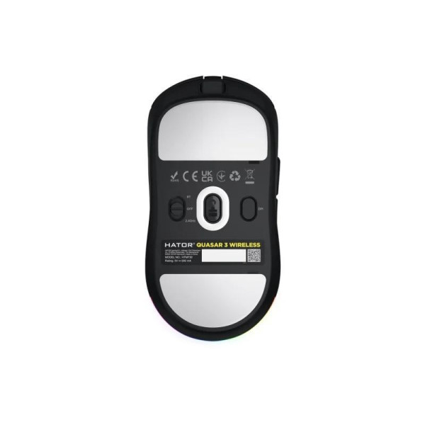 Mysz dla graczy Hator Quasar 3 czarna