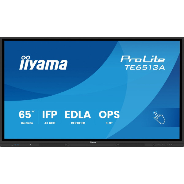 Monitor interaktywny iiyama TE6513A-B1AG 65" 4K UHD IPS Touch Android 14