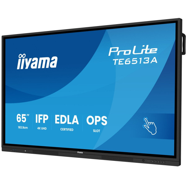 Monitor interaktywny iiyama TE6513A-B1AG 65" 4K UHD IPS Touch Android 14