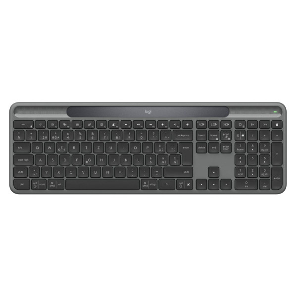 Klawiatura bezprzewodowa Logitech Signature Slim Solar+ K980s for Business grafitowa 920-013764