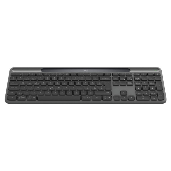 Klawiatura bezprzewodowa Logitech Signature Slim Solar+ K980s for Business grafitowa 920-013764