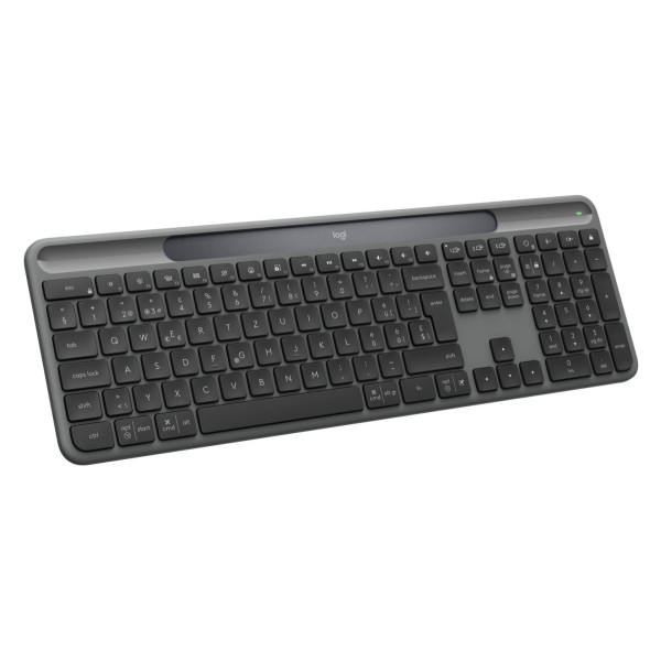 Klawiatura bezprzewodowa Logitech Signature Slim Solar+ K980s for Business grafitowa 920-013764