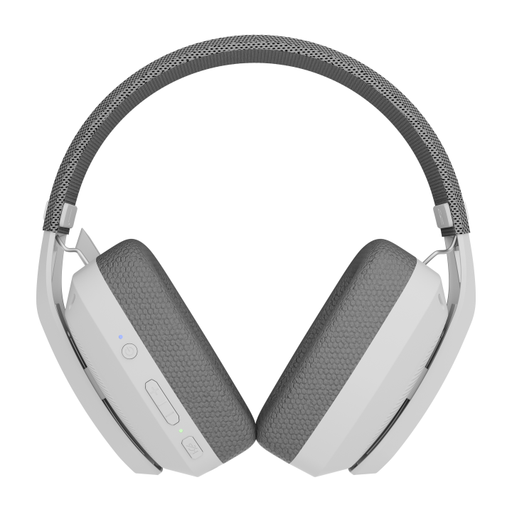 Rampage Słuchawki gamingowe, bezprzewodowe BLITZ z mikrofonem, Bluetooth 5.3, szare