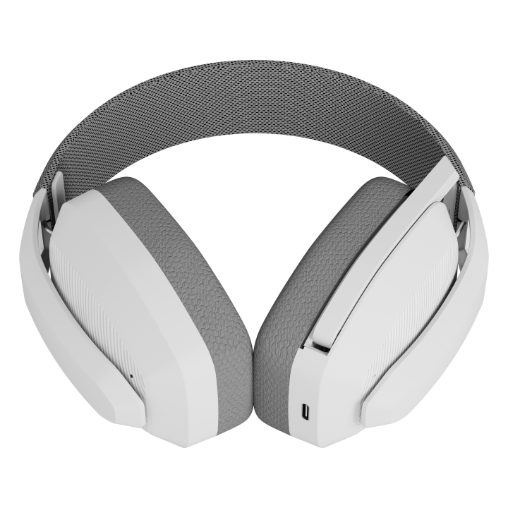 Rampage Słuchawki gamingowe, bezprzewodowe BLITZ z mikrofonem, Bluetooth 5.3, szare