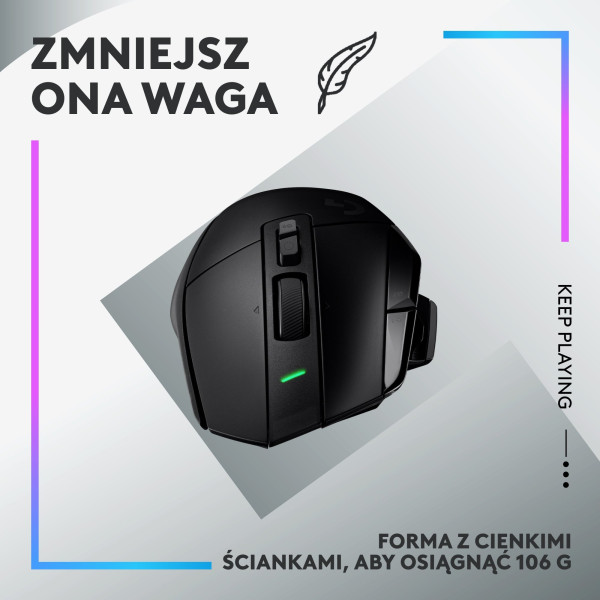 Logitech G502 X Plus Czarna