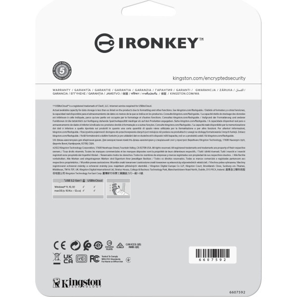 Kingston IronKey Locker+ 50 32GB USB 3.0