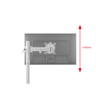 One For All DM2120 Uniwersalny uchwyt do monitora ARM, SMART, SINGLE, biały, 13''-32'' 8kg