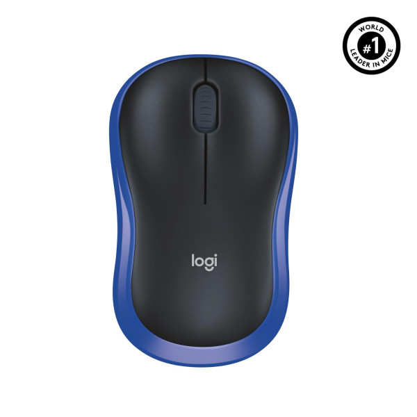 Mysz bezprzewodowa Logitech M185 910-002236 (optyczna; 1000 DPI; kolor niebieski)