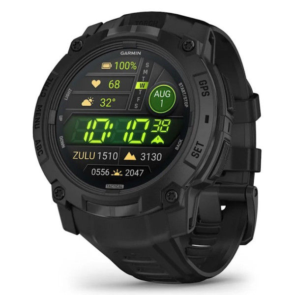 Garmin Instinct 3 AMOLED Tactical 50mm czarny