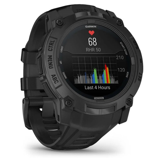Garmin Instinct 3 AMOLED Tactical 50mm czarny