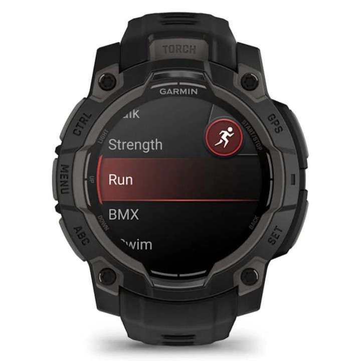 Garmin Instinct 3 AMOLED 45mm czarny