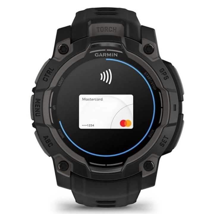 Garmin Instinct 3 AMOLED 45mm czarny
