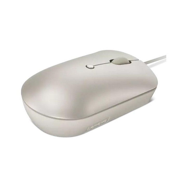 Lenovo 540 USB-C Wired Compact Mouse Sand GY51D20879