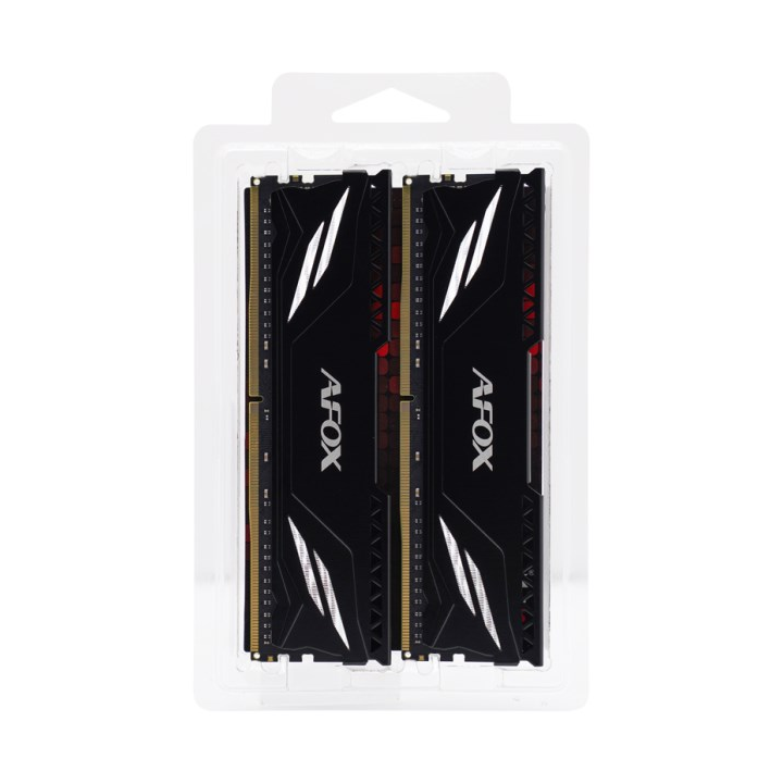 AFOX GAMING DDR4 2X16GB 3200MHZ CL16 RANK1 XMP2 BLACK AFLD432PS1CADB