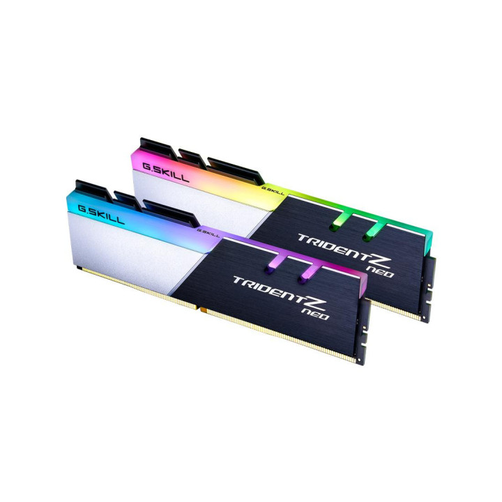 Zestaw pamięci G.SKILL TridentZ Neo AMD RGB F4-3600C16D-32GTZNC (DDR4 DIMM; 2 x 16 GB; 3600 MHz; CL16)