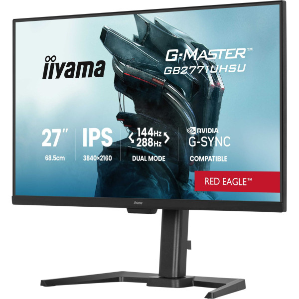iiyama G-Master GB2771UHSU-B1 Red Eagle - 144Hz 4K | 288Hz Full HD | IPS | 27''