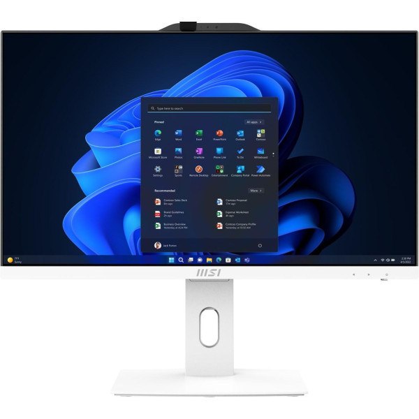 MSI AIO PRO AP242P 14M-859EU i7-14700  23 8  IPS LED FHD Non-Touch Anti-Glare 16GB SSD1TB M.2 AX211 WiFi 6E Windows 11 Pro White