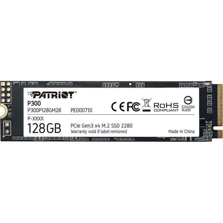 SSD Patriot Viper P300 M.2 PCI-Ex4 NVMe 128GB