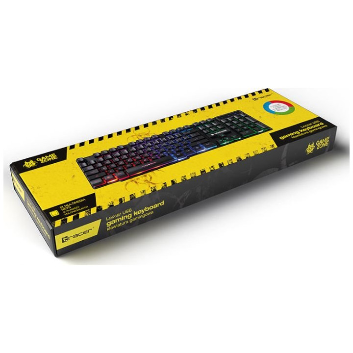 TRACER KLAWIATURA GAMEZONE LOCCAR TRAKLA46651
