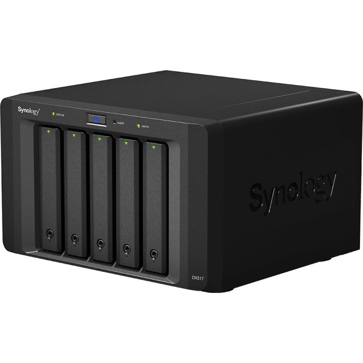 Synology DX517 | 5-zatokowa jednostka rozszerzająca dla serwerów NAS Synology w obudowie Tower