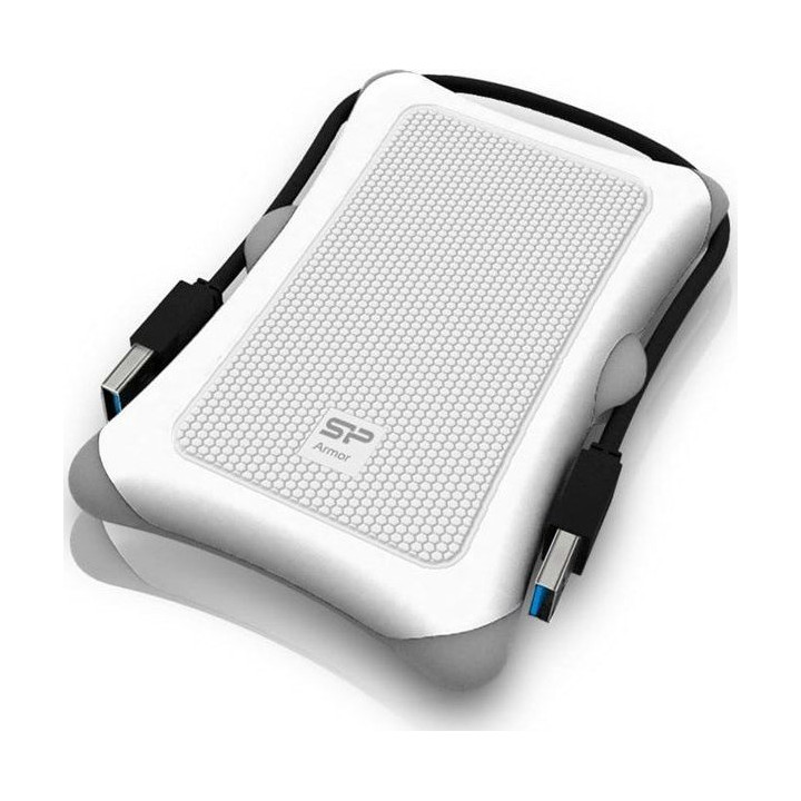 Dysk zewnętrzny Silicon Power Armor A30 1TB 2.5 USB 3.2 5400 obr/min White
