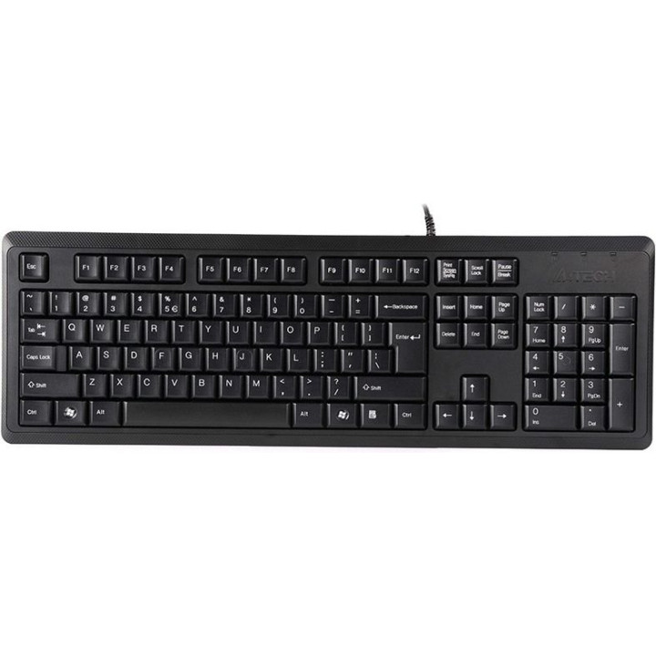 Klawiatura membranowa A4 TECH KR-92 A4TKLA46007 (USB 2.0; (US); kolor czarny)