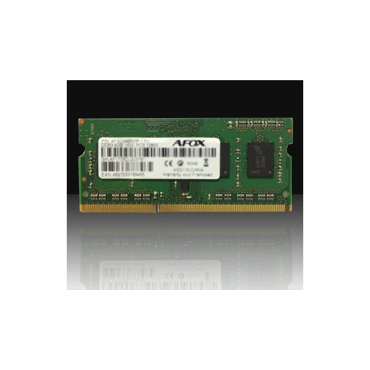 AFOX SO-DIMM DDR3 8G 1600MHZ LV 1 35V AFSD38BK1L