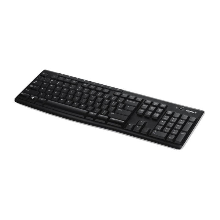 Klawiatura Logitech K270 (bezprzewodowa czarny USB)