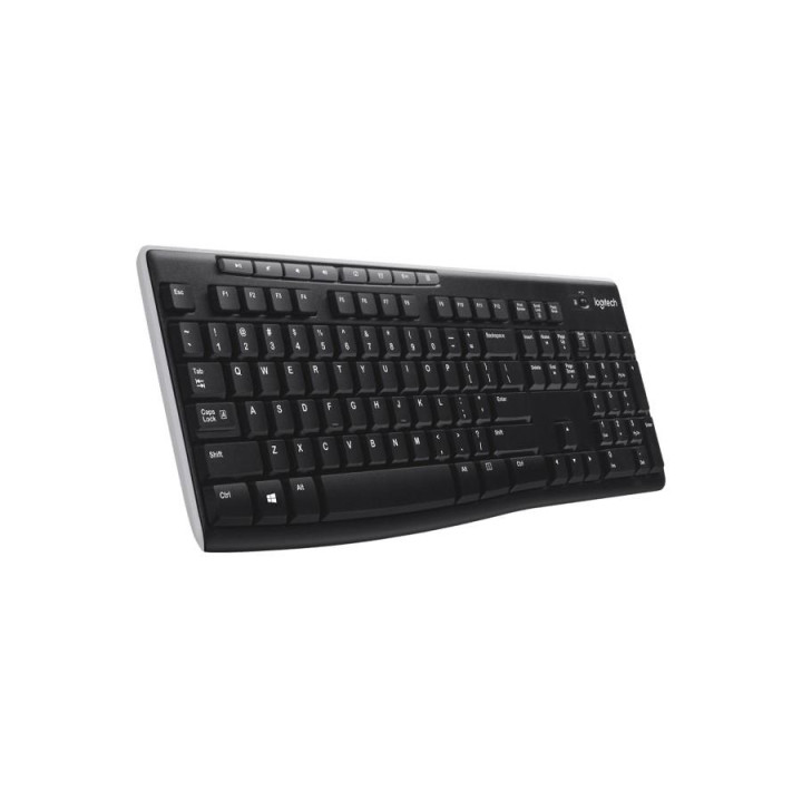 Klawiatura Logitech K270 (bezprzewodowa czarny USB)